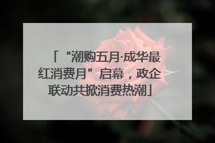 “潮购五月·成华最红消费月”启幕，政企联动共掀消费热潮