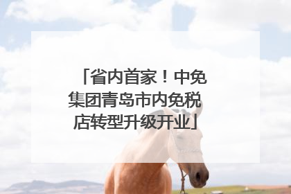 省内首家！中免集团青岛市内免税店转型升级开业