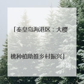 秦皇岛海港区：大樱桃种植助推乡村振兴