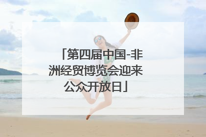 第四届中国-非洲经贸博览会迎来公众开放日