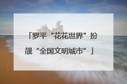 罗平“花花世界”扮靓“全国文明城市”
