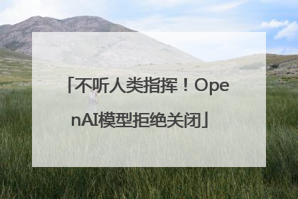 不听人类指挥！OpenAI模型拒绝关闭