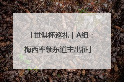 世俱杯巡礼｜A组：梅西率领东道主出征