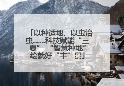 以种适地、以虫治虫……科技赋能“三夏” “智慧种地”绘就好“丰”景