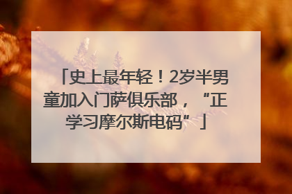史上最年轻！2岁半男童加入门萨俱乐部，“正学习摩尔斯电码”