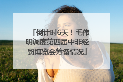 倒计时6天！毛伟明调度第四届中非经贸博览会筹备情况