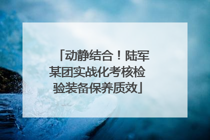 动静结合！陆军某团实战化考核检验装备保养质效