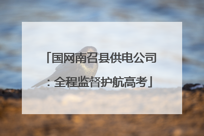 国网南召县供电公司：全程监督护航高考