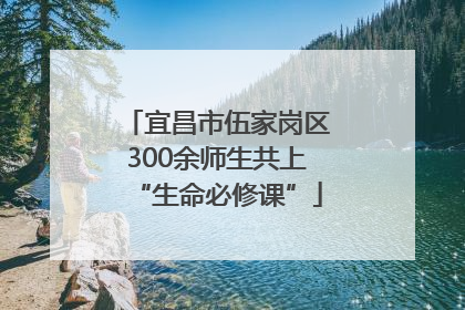 宜昌市伍家岗区300余师生共上“生命必修课”