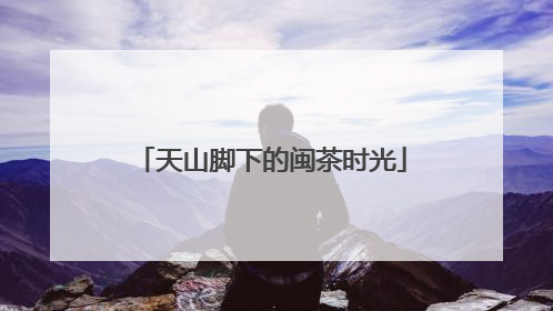 天山脚下的闽茶时光