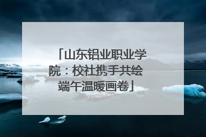 山东铝业职业学院：校社携手共绘端午温暖画卷