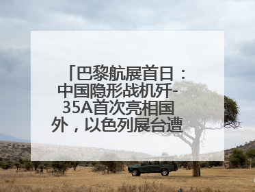 巴黎航展首日：中国隐形战机歼-35A首次亮相国外，以色列展台遭“关黑屋”