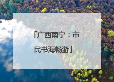 广西南宁：市民书海畅游