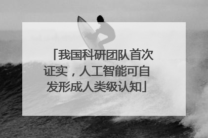 我国科研团队首次证实，人工智能可自发形成人类级认知