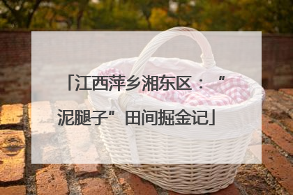 江西萍乡湘东区：“泥腿子”田间掘金记