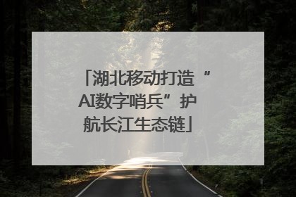 湖北移动打造“AI数字哨兵”护航长江生态链