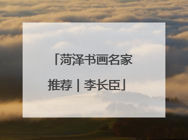 菏泽书画名家推荐｜李长臣