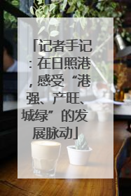 记者手记：在日照港，感受“港强、产旺、城绿”的发展脉动