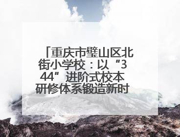 重庆市璧山区北街小学校：以“344”进阶式校本研修体系锻造新时代强师