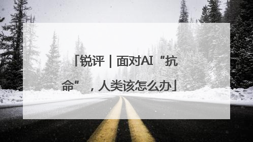 锐评｜面对AI“抗命”，人类该怎么办