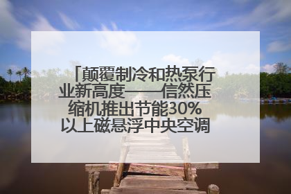 颠覆制冷和热泵行业新高度——信然压缩机推出节能30%以上磁悬浮中央空调和磁悬浮热泵