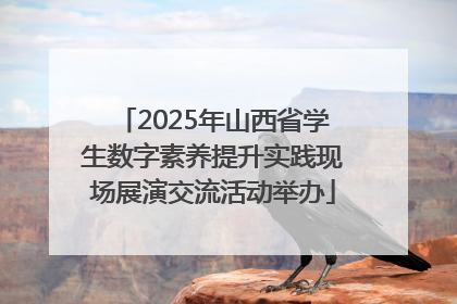 2025年山西省学生数字素养提升实践现场展演交流活动举办