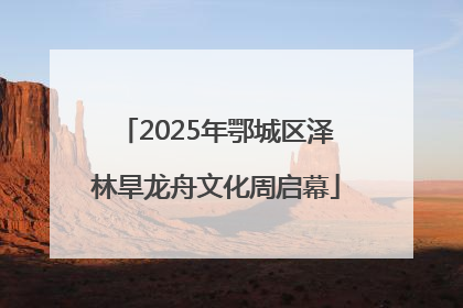 2025年鄂城区泽林旱龙舟文化周启幕